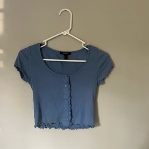 Forever 21 Blue Tee